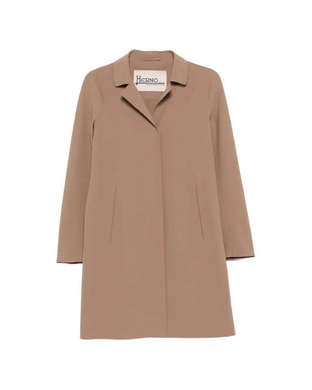 Herno Natural Polyamide Coat