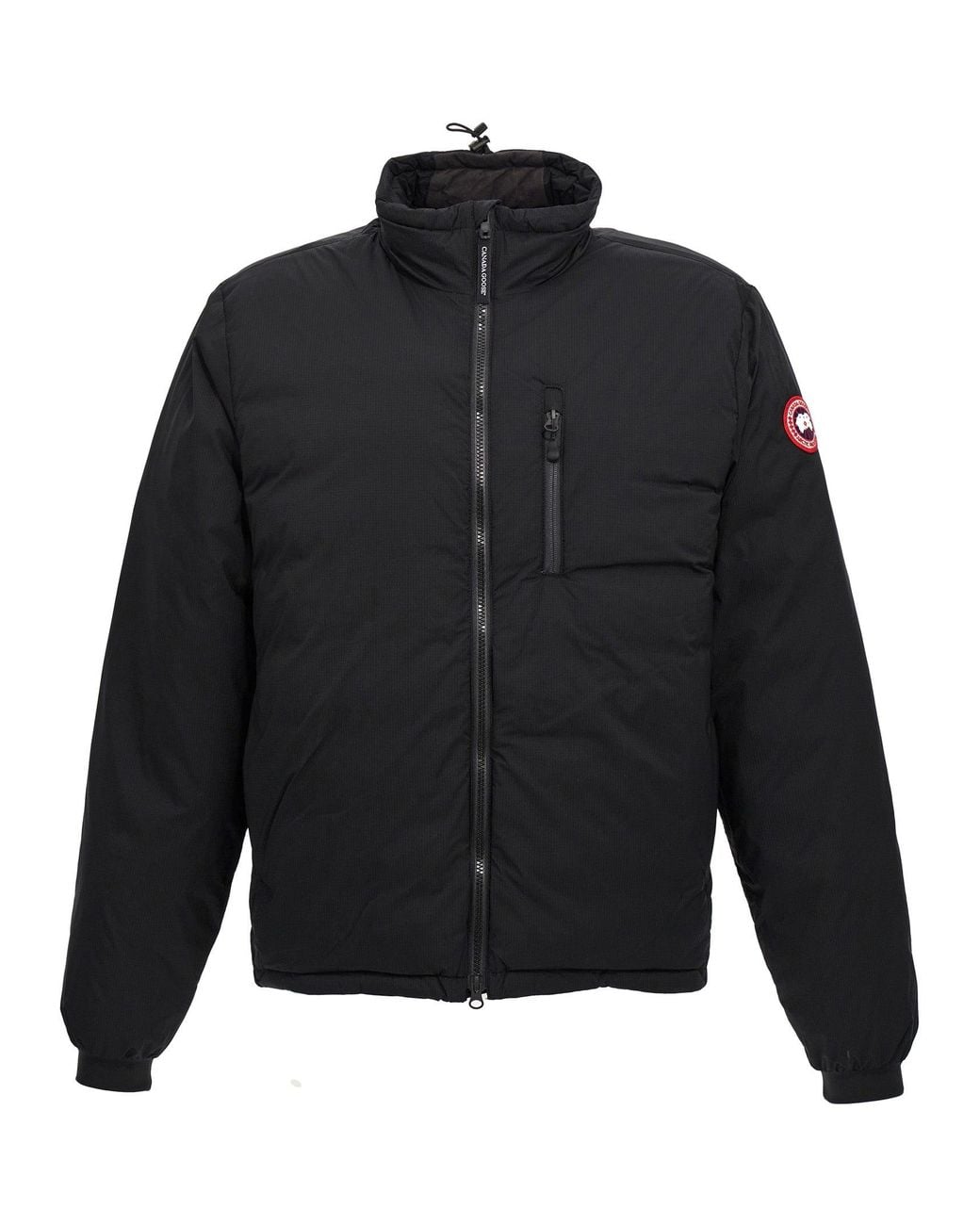 Canada Goose Black 'Lodge' Down Jacket for men