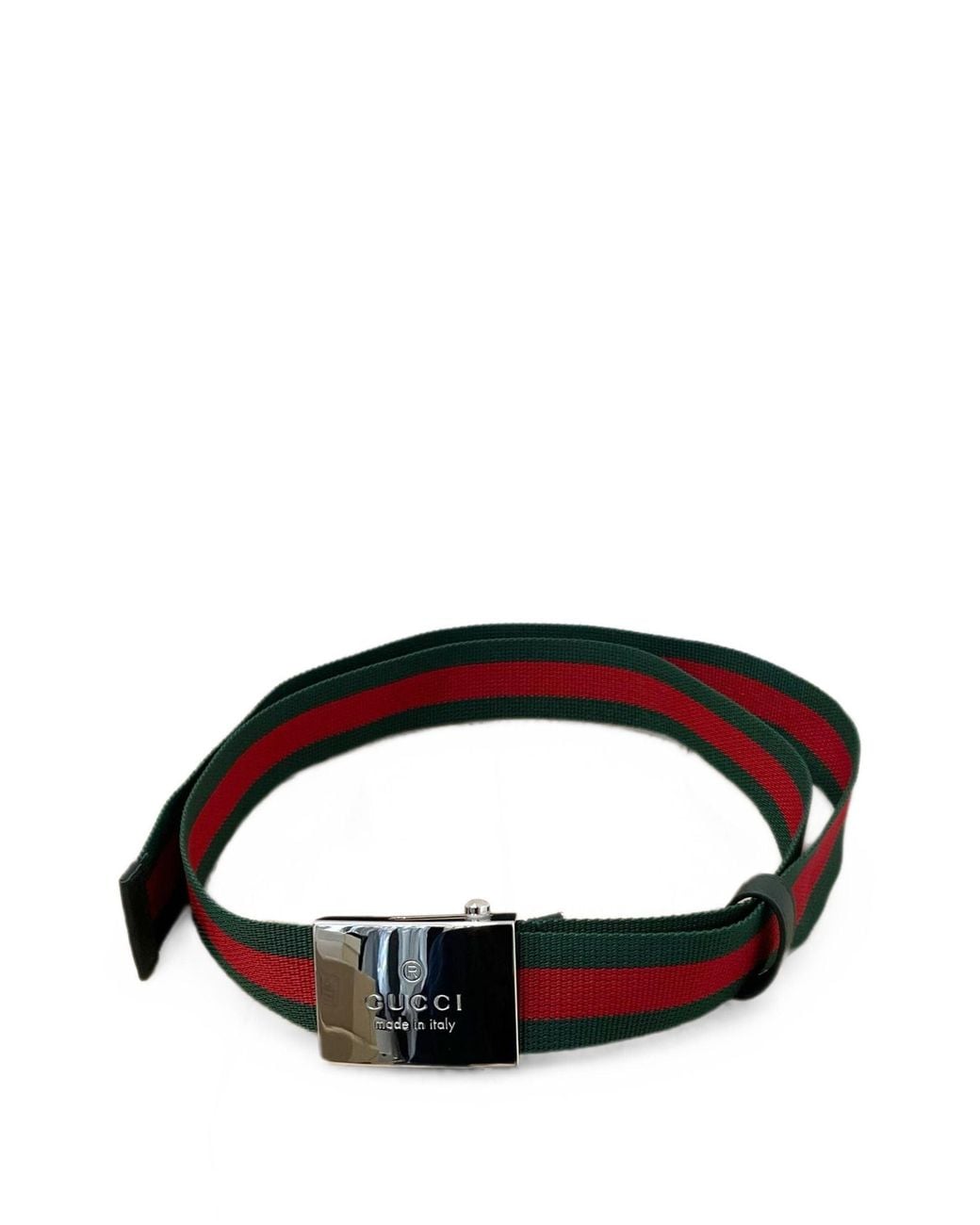 Gucci Black Web Detail Belt for men