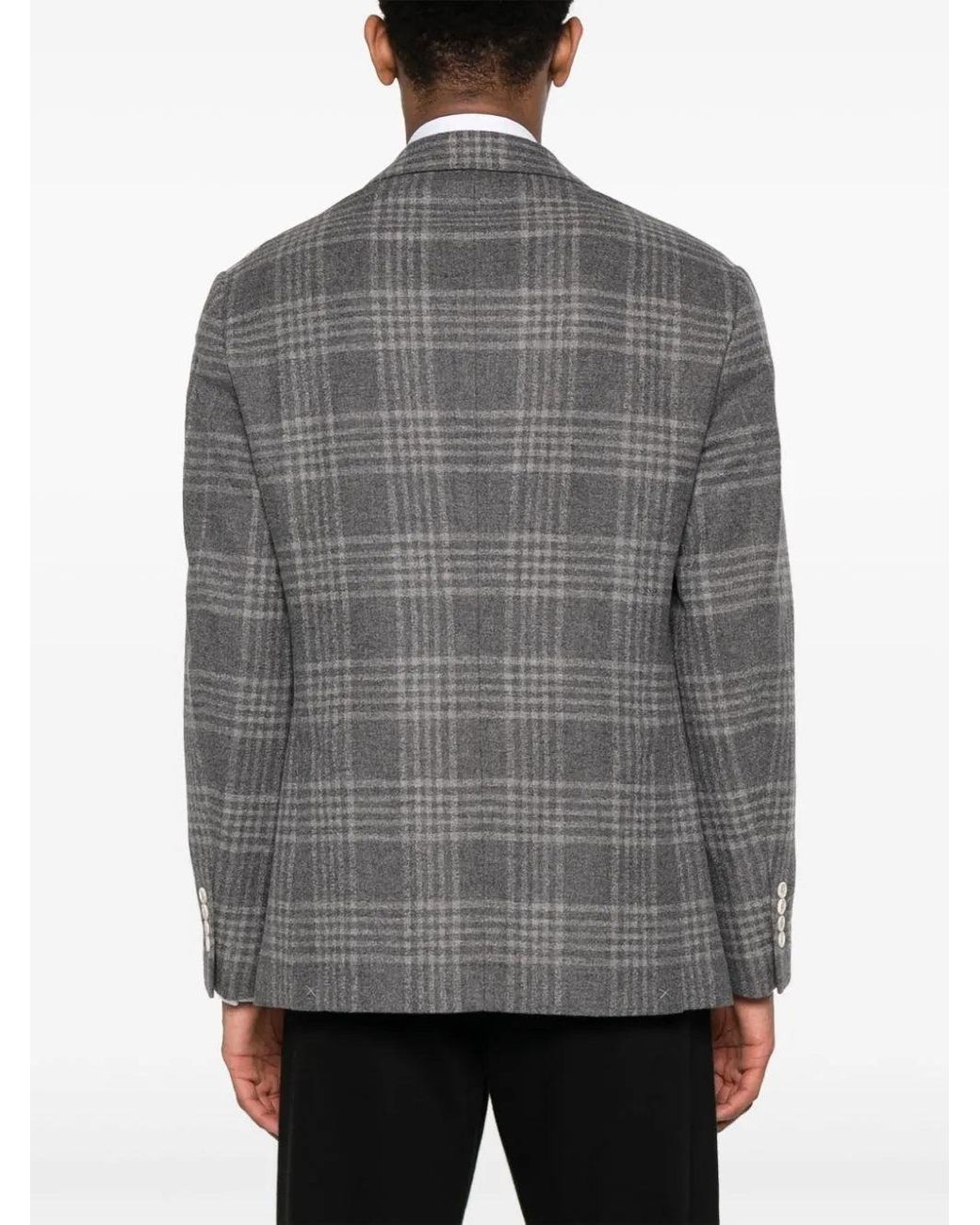 Brunello Cucinelli Gray Jacket My4377Btd_C006 for men
