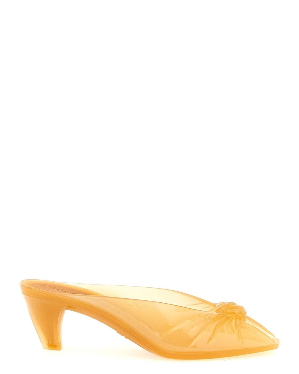 Chloé Natural Chloé 'Chloé Jelly' Sabots