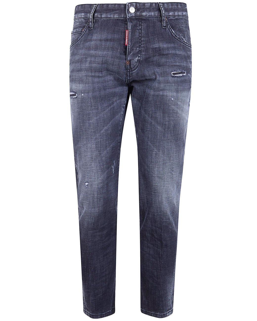 DSquared² Blue Slim Twist Jeans for men