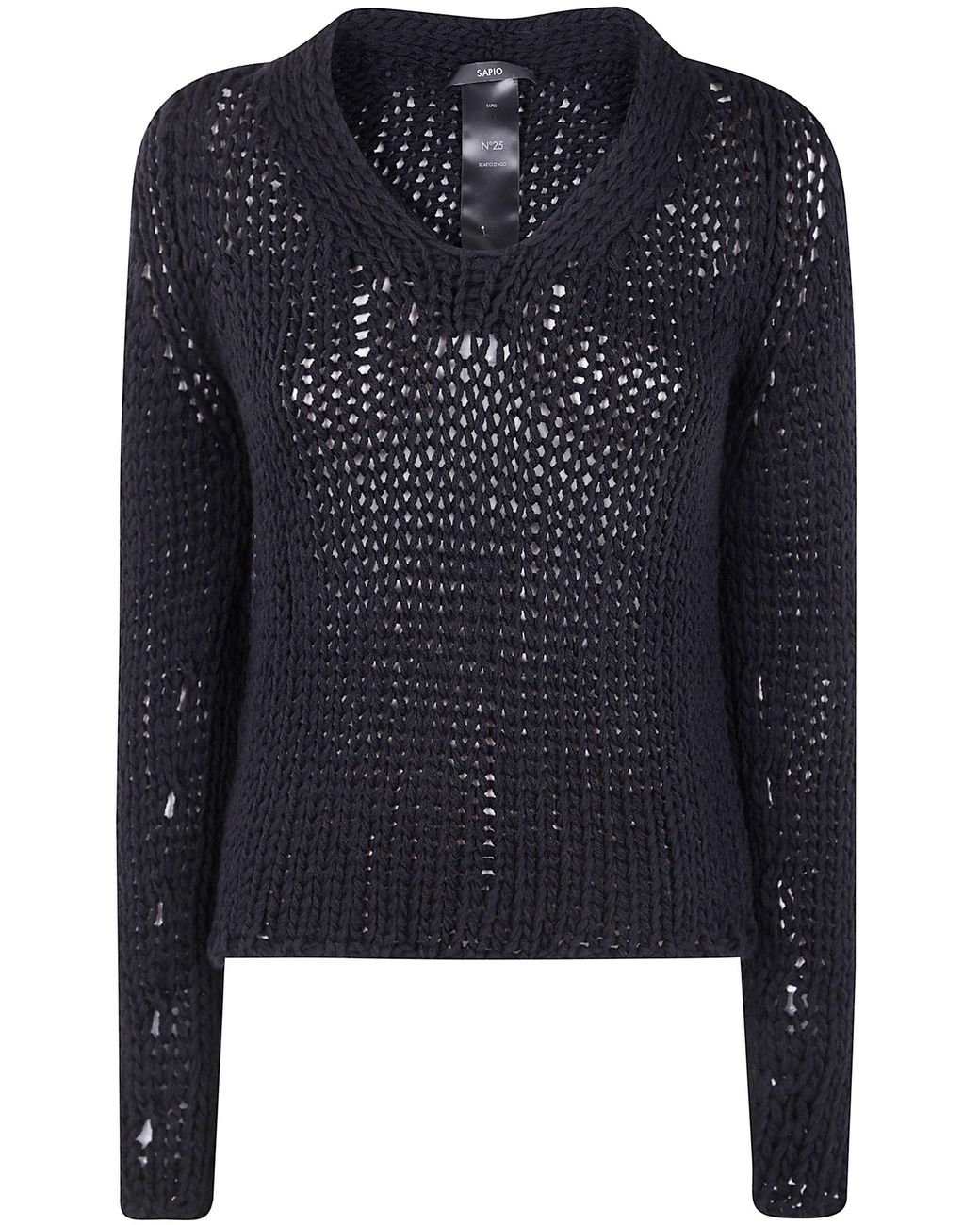 SAPIO Blue V Neck Sweater