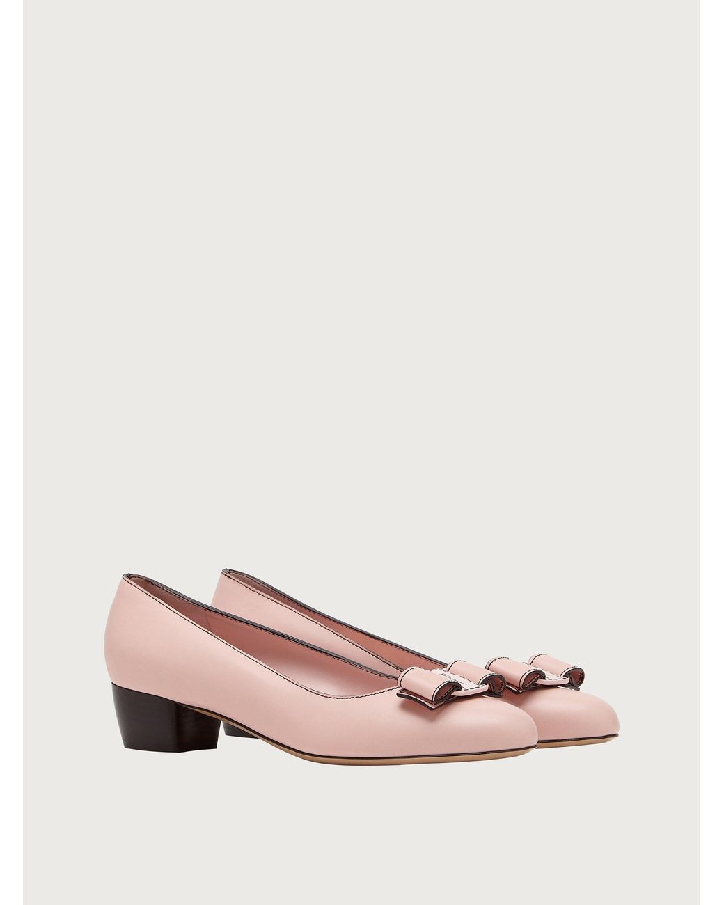 Ferragamo Pink Pumps — Light