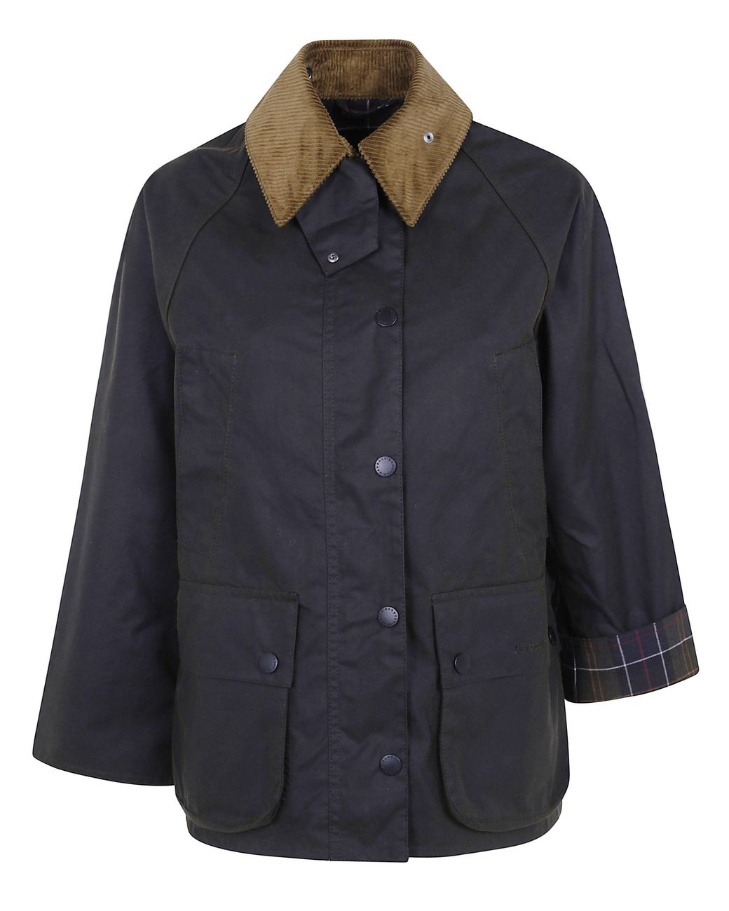 Barbour Blue Bedale Wax" Jacket