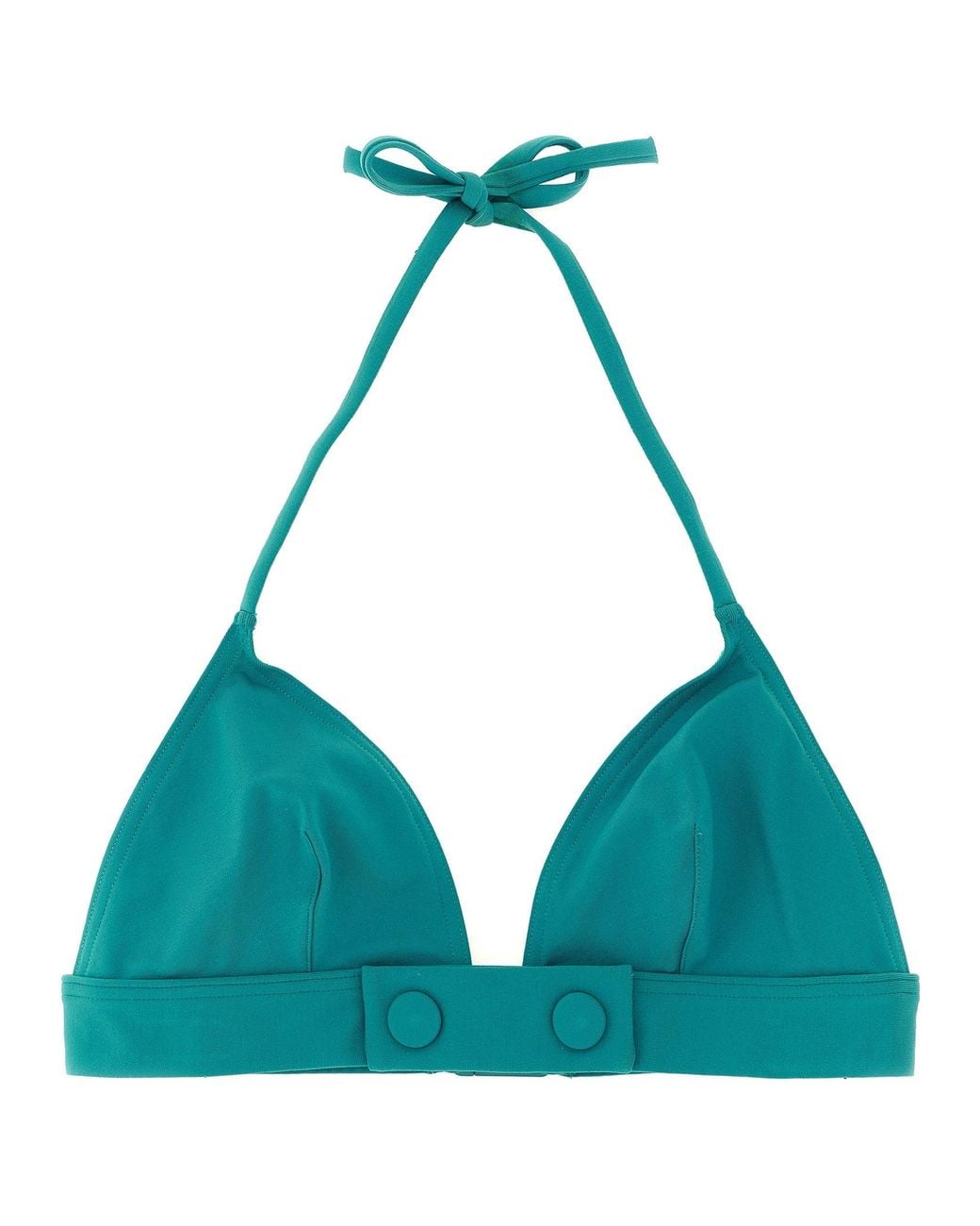 Eres Green 'Bord' Bikini Top
