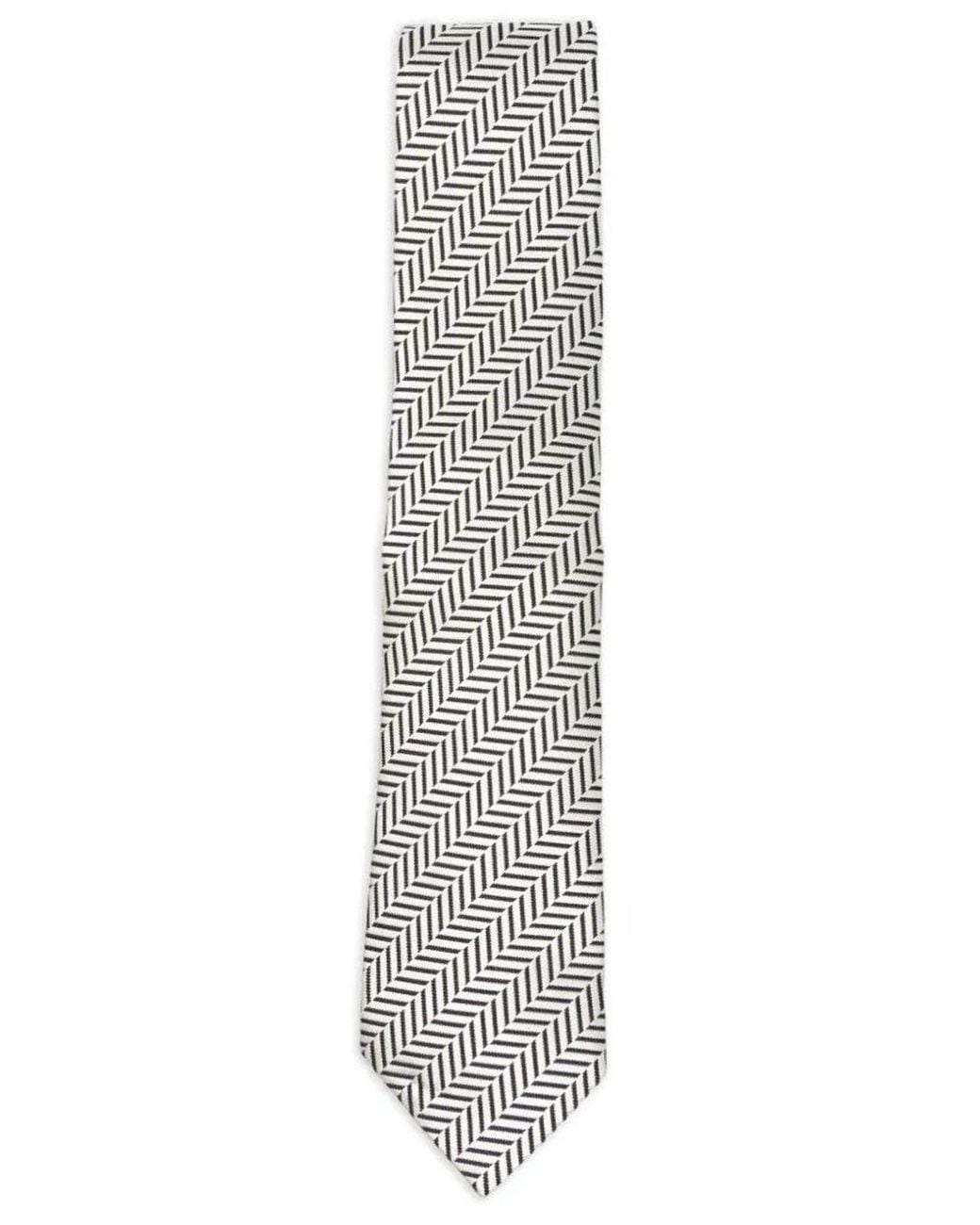 Tom Ford White Silk Tie for men