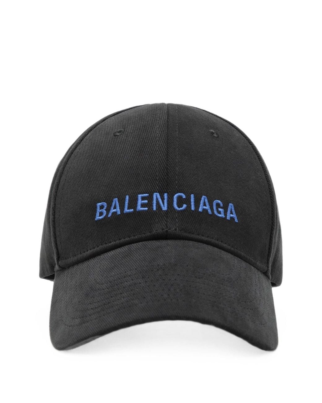Balenciaga Black Logo Cap for men