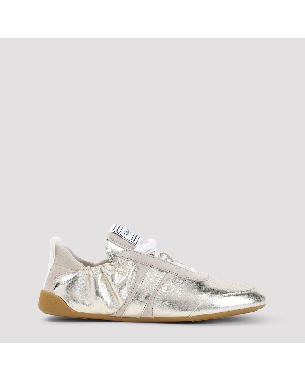 Chloé White Kick Sneakers