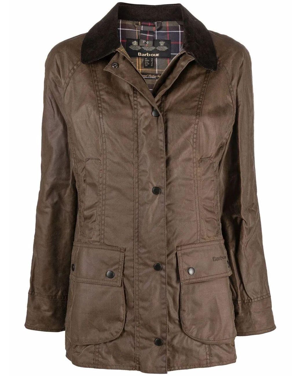 Barbour Brown "Beadnell" Wax Jacket
