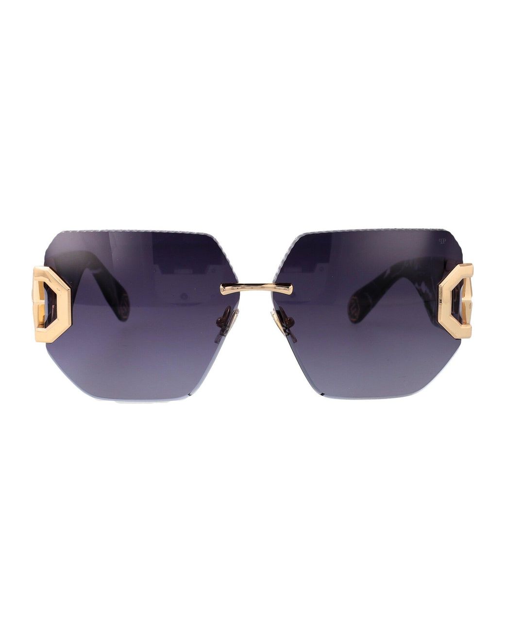 Philipp Plein Blue Sunglasses