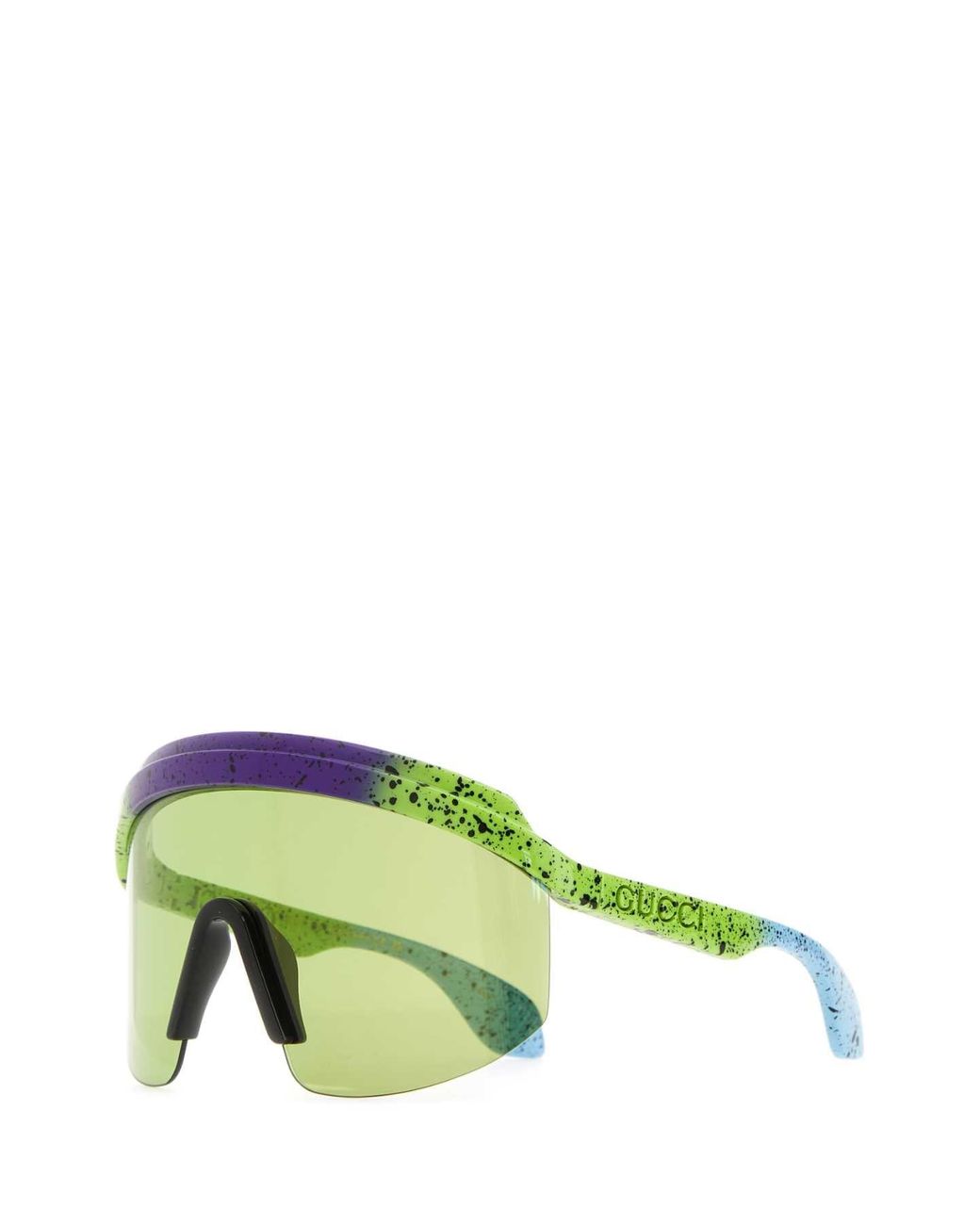 Gucci Green Mask Frame Sunglasses