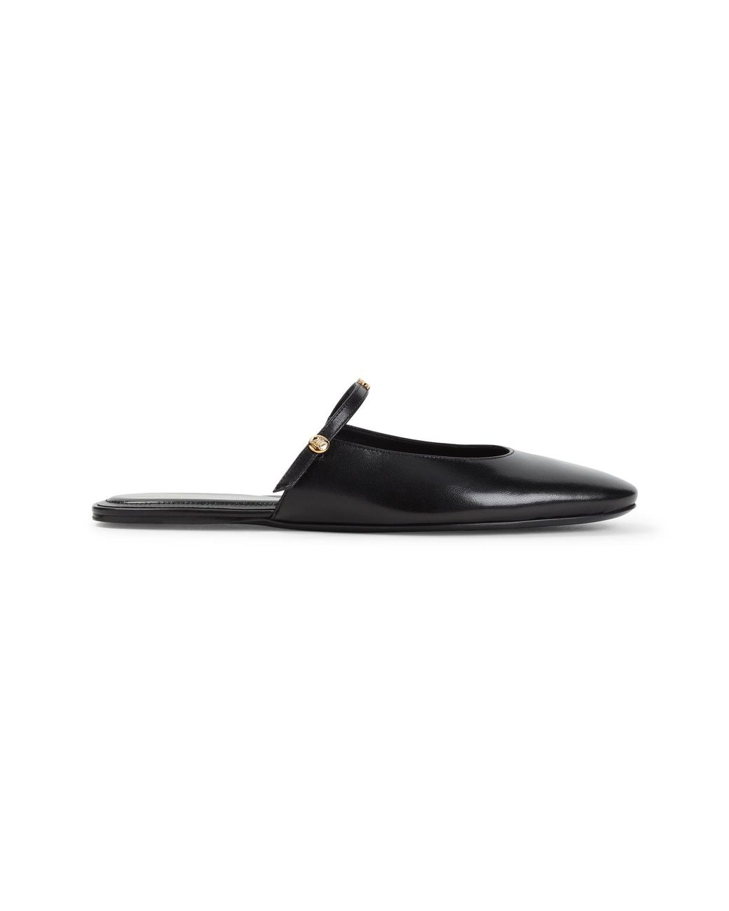Céline Black Ballerina Mule