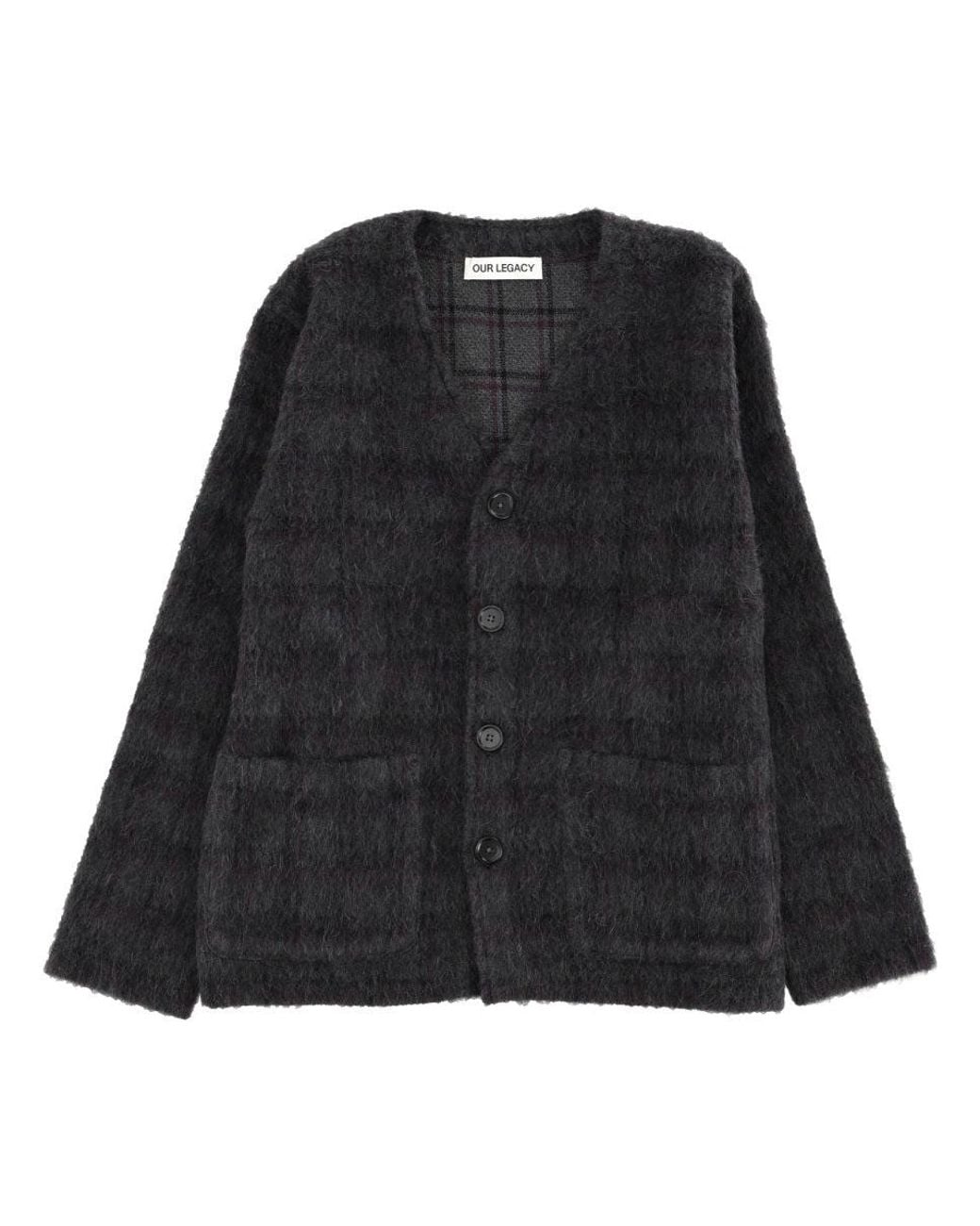 Our Legacy Black Wool Blend Cardigan Jumpers for men