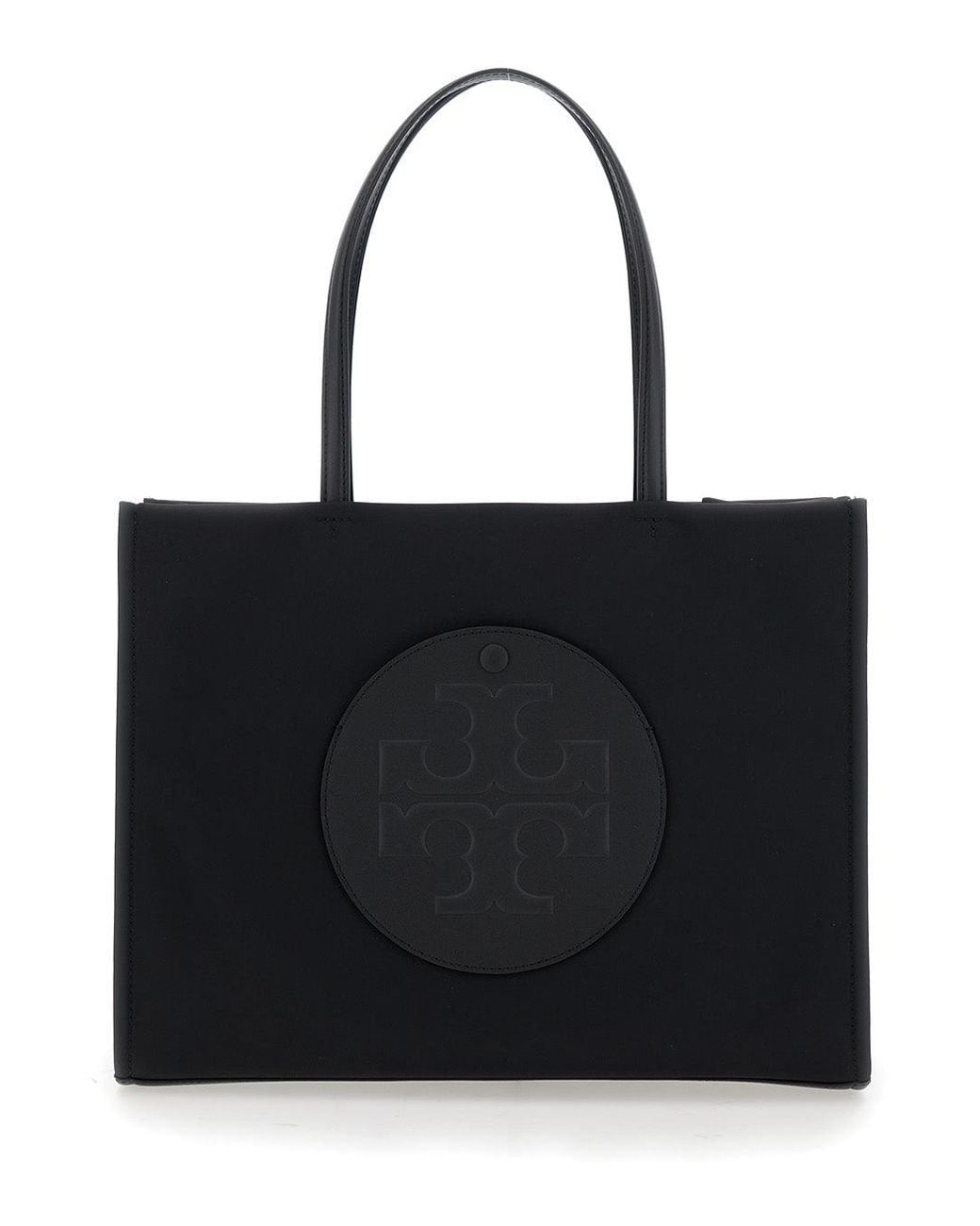 Tory Burch Black Tote Bag Ella Nylon