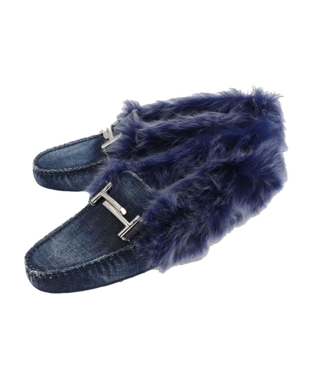 Tod's Blue Tod's Gommino Loafers