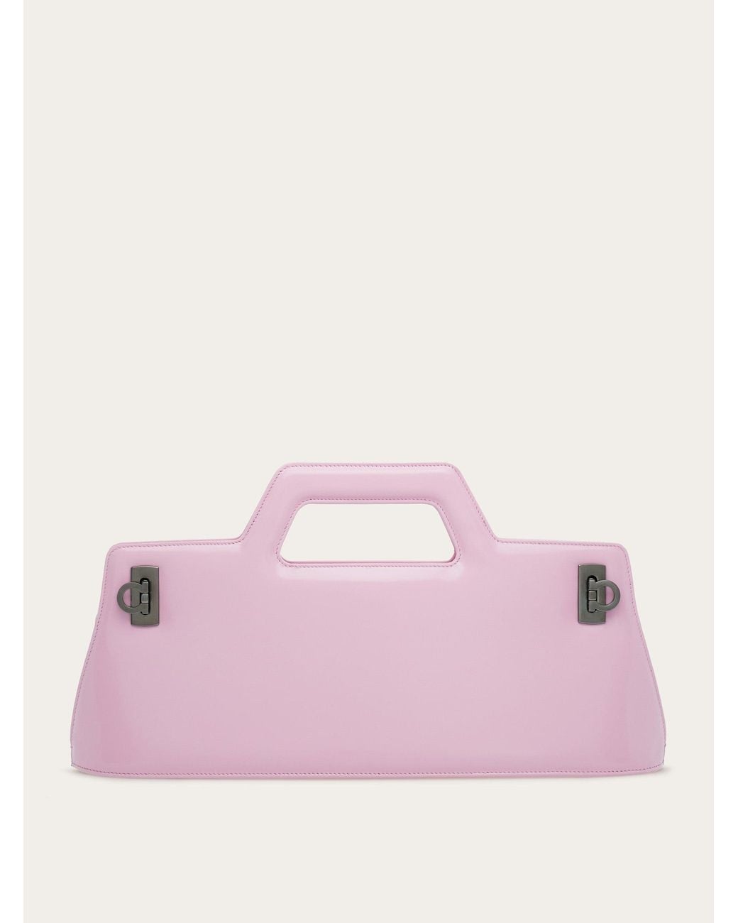 Ferragamo Wanda Top Handle Bag, Light in Pink | Lyst