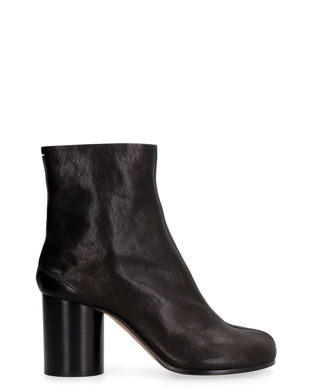 Maison Margiela Black Split Toe Mini Ankle Boots