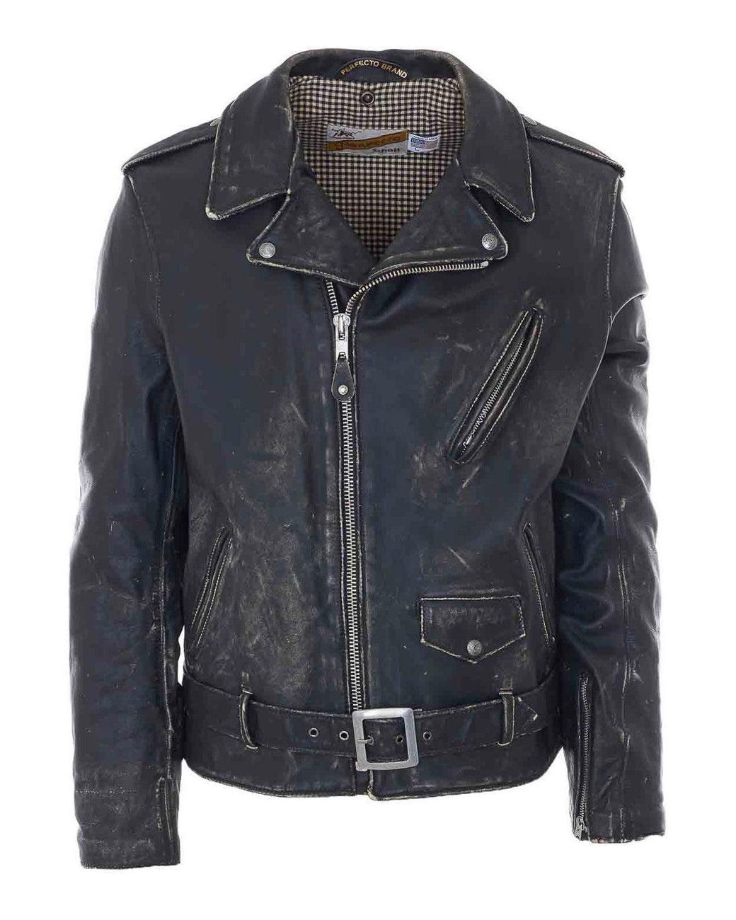 Schott Nyc Black Leather Jacket