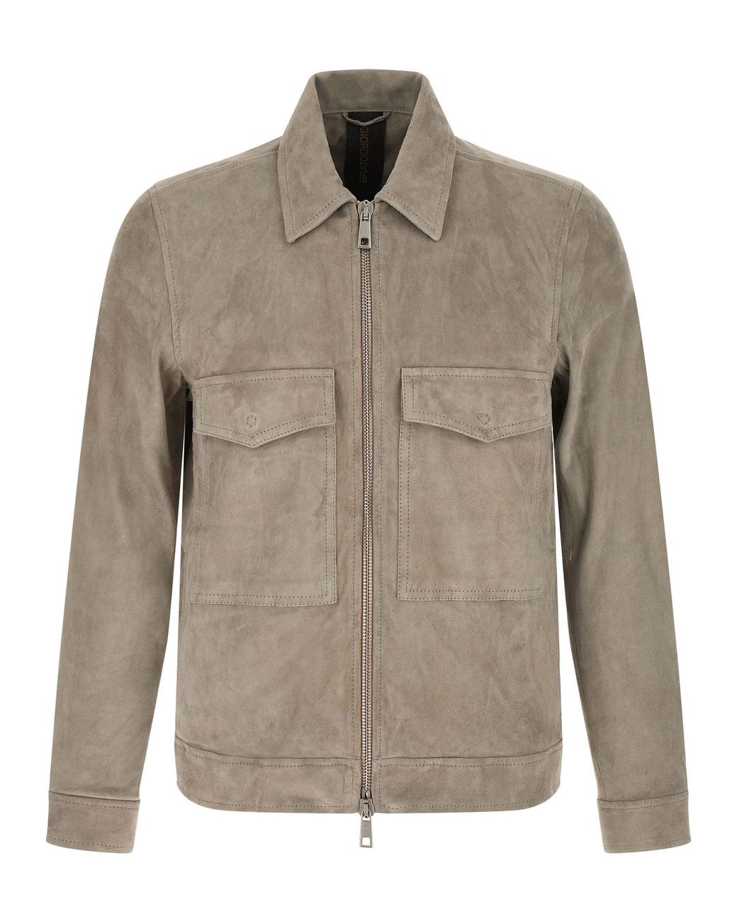 Giorgio Brato Natural Suede Jacket for men