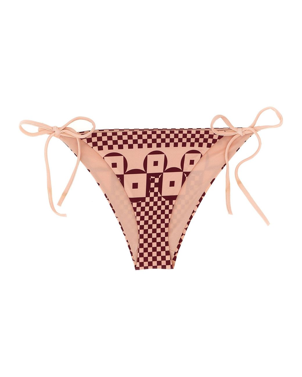 Fendi Pink Micro Patchwork Bikini Briefs