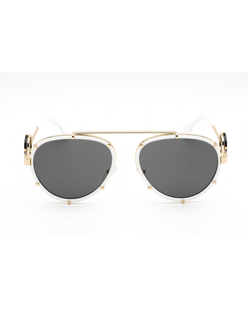 Versace Black Versace Ve2232 Aviator Sunglasses