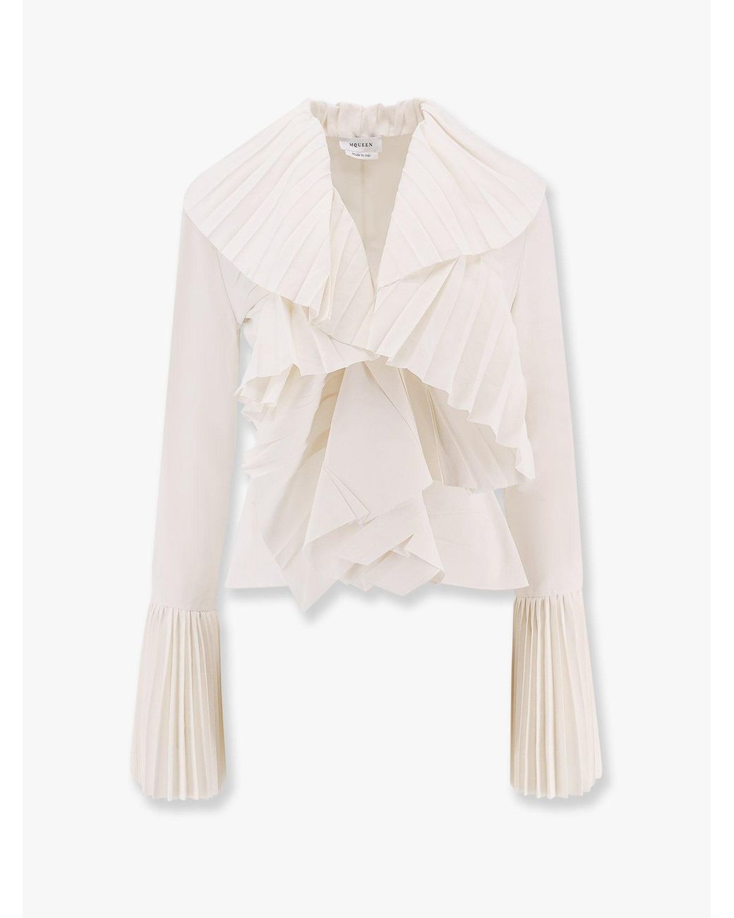 McQueen White Shirts