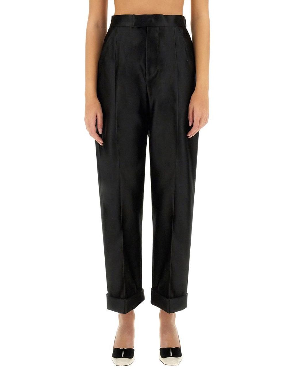 Tom Ford Black Silk Pants