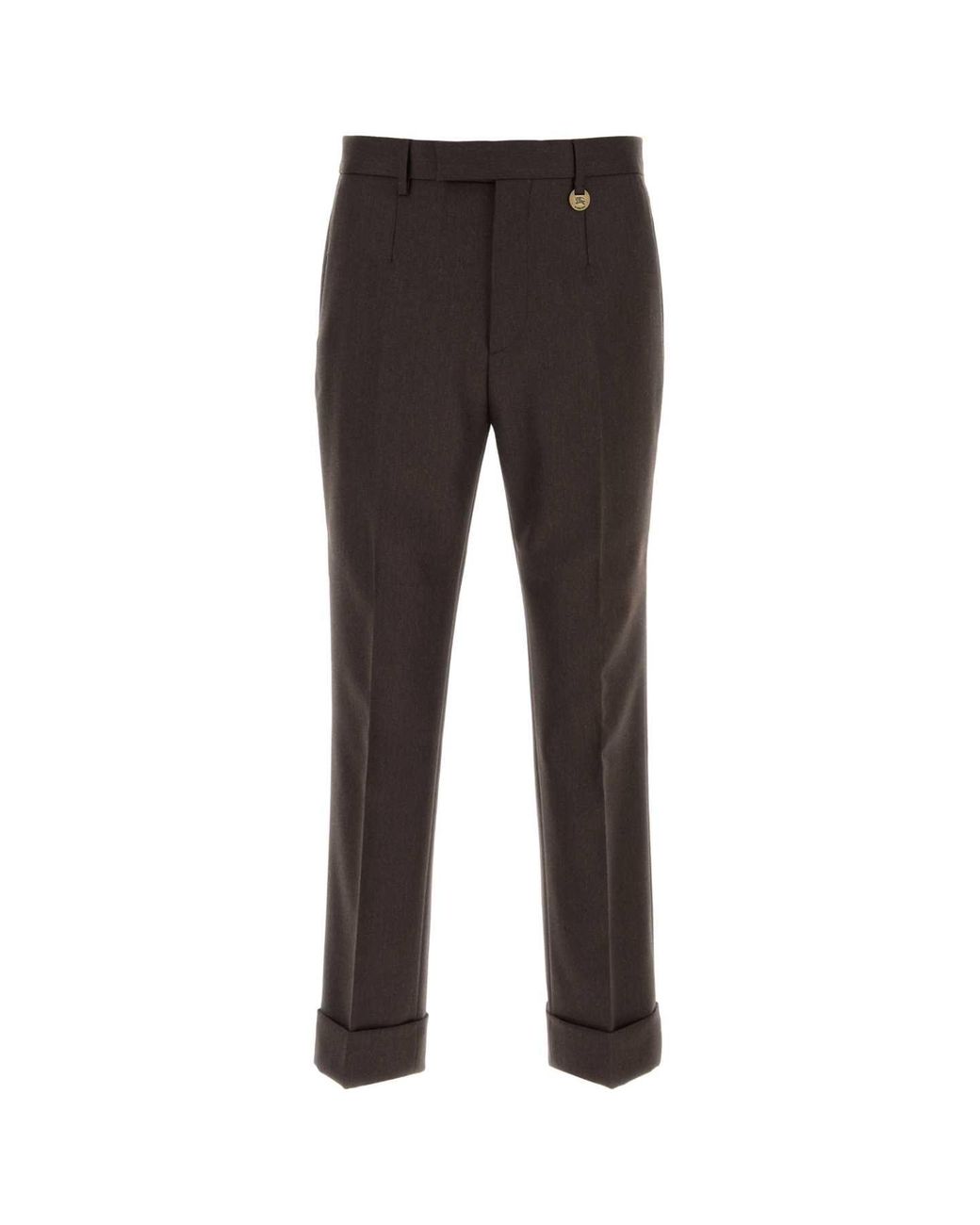 Burberry Black Wool Trouser for men
