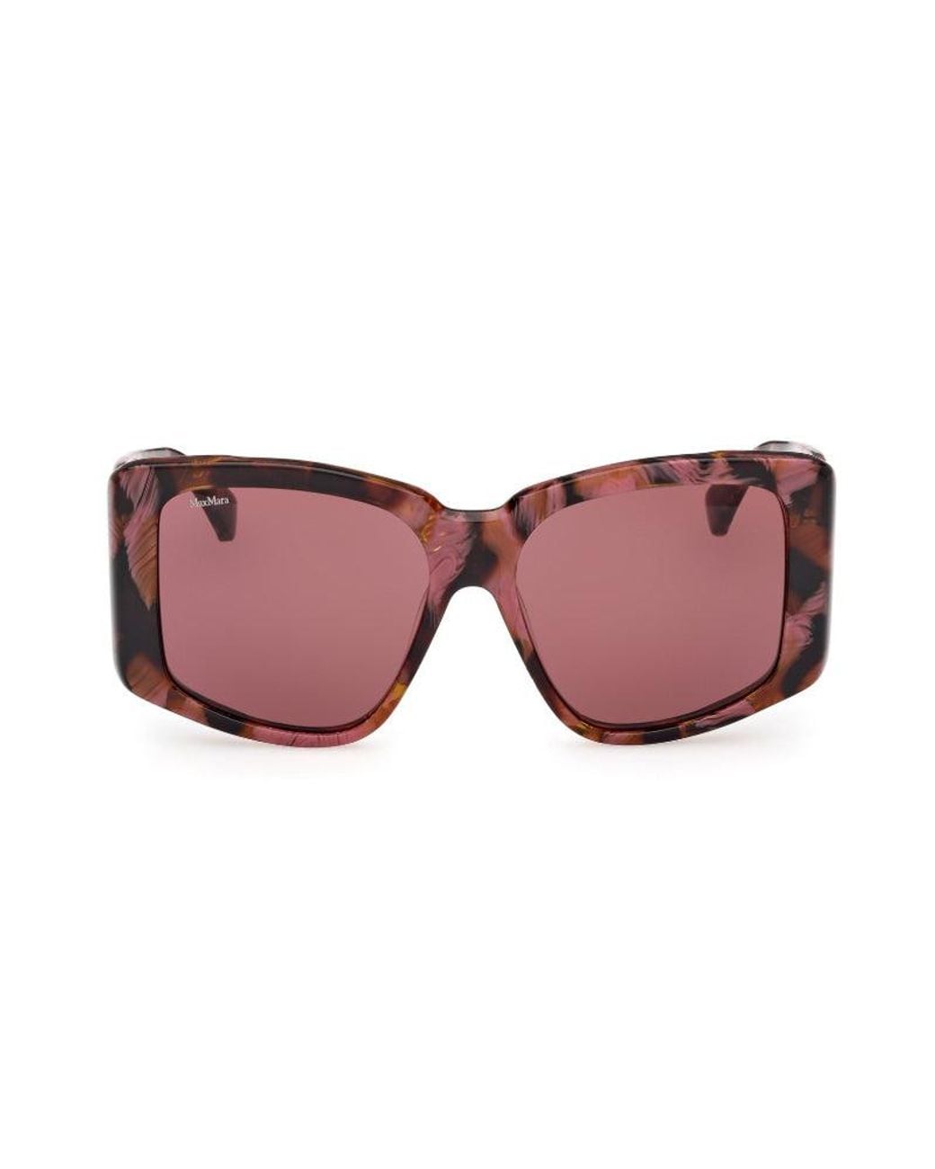 Max Mara Red Style Mini Sunglasses