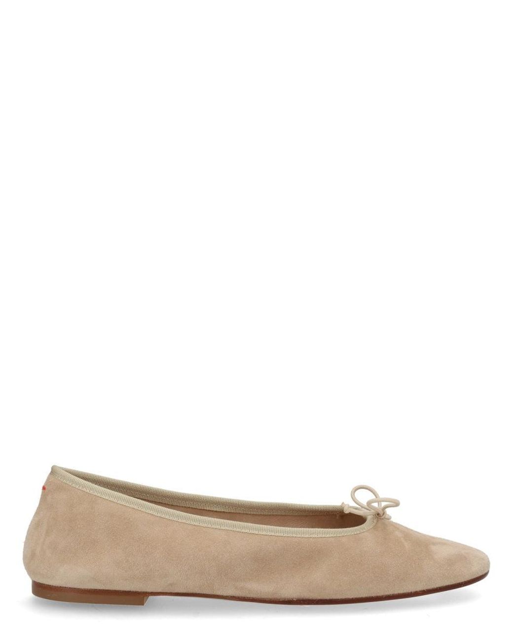 Aeyde Natural Bow Ballet Flats