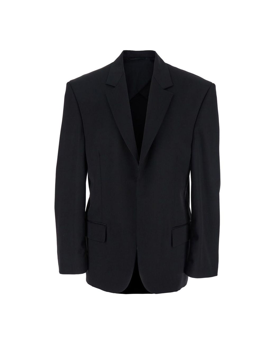 Balenciaga Blue Wool Blazer Tailored Jacket for men
