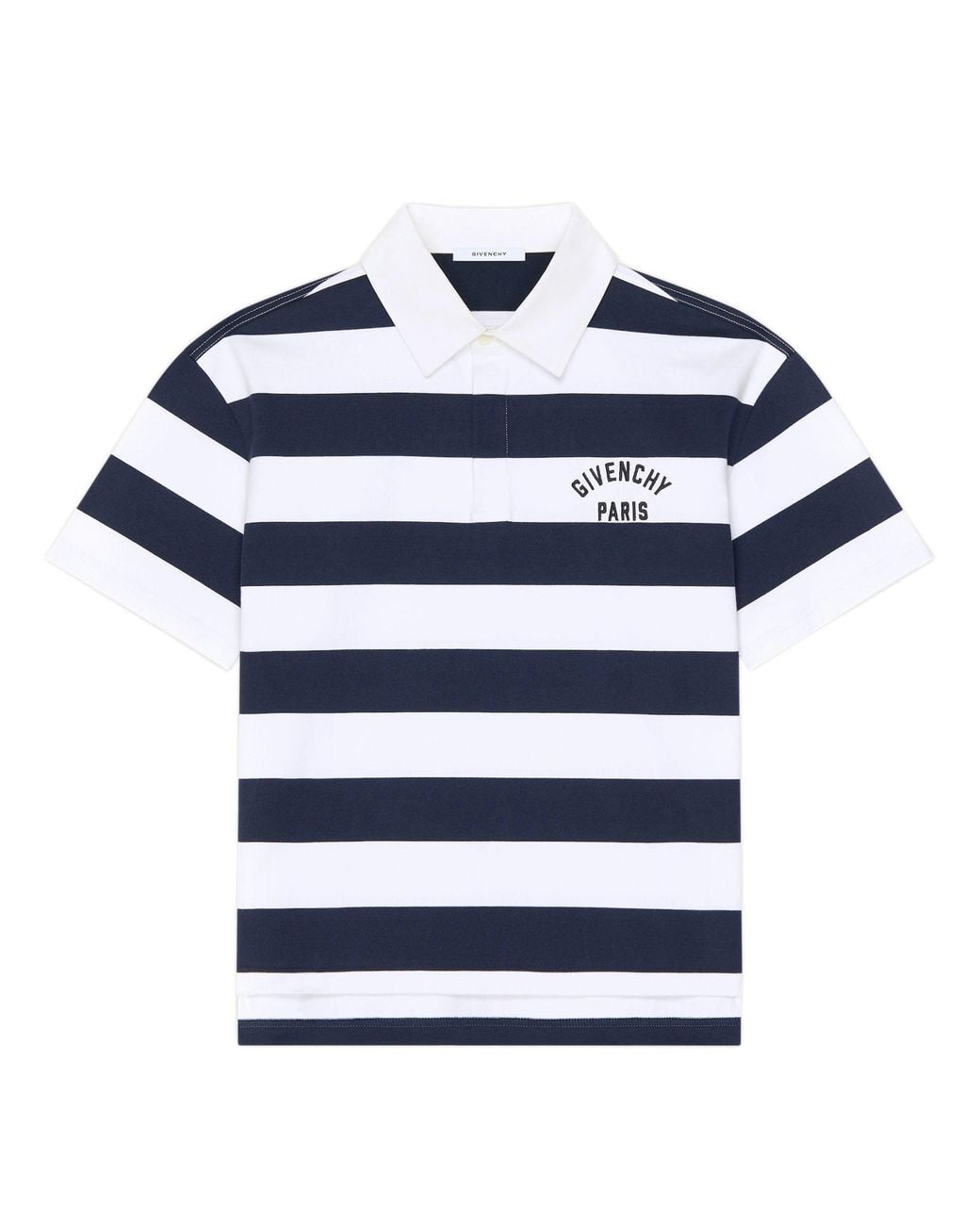 Givenchy Blue Striped Polo for men