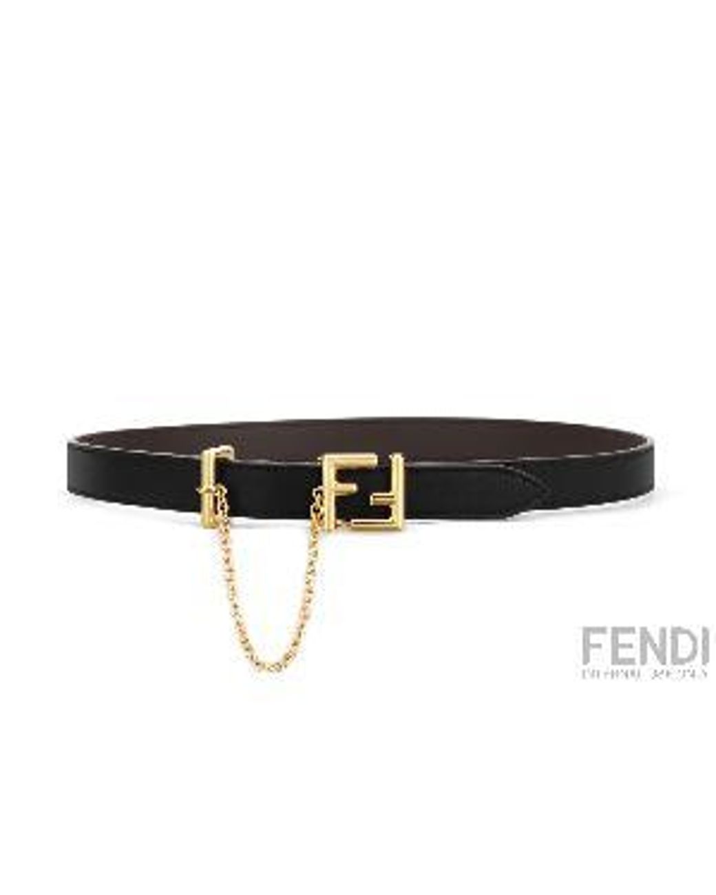 Fendi Black Belts