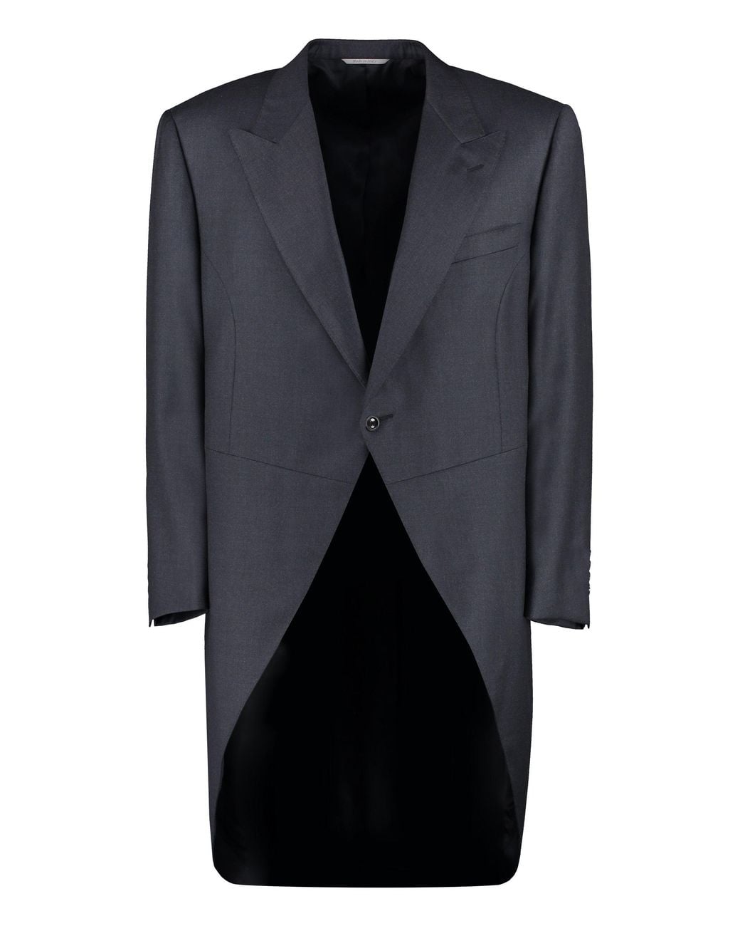 Canali Black Wool Tailcoat for men