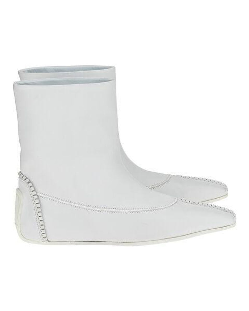 Ferragamo Gray Bootie — /Off