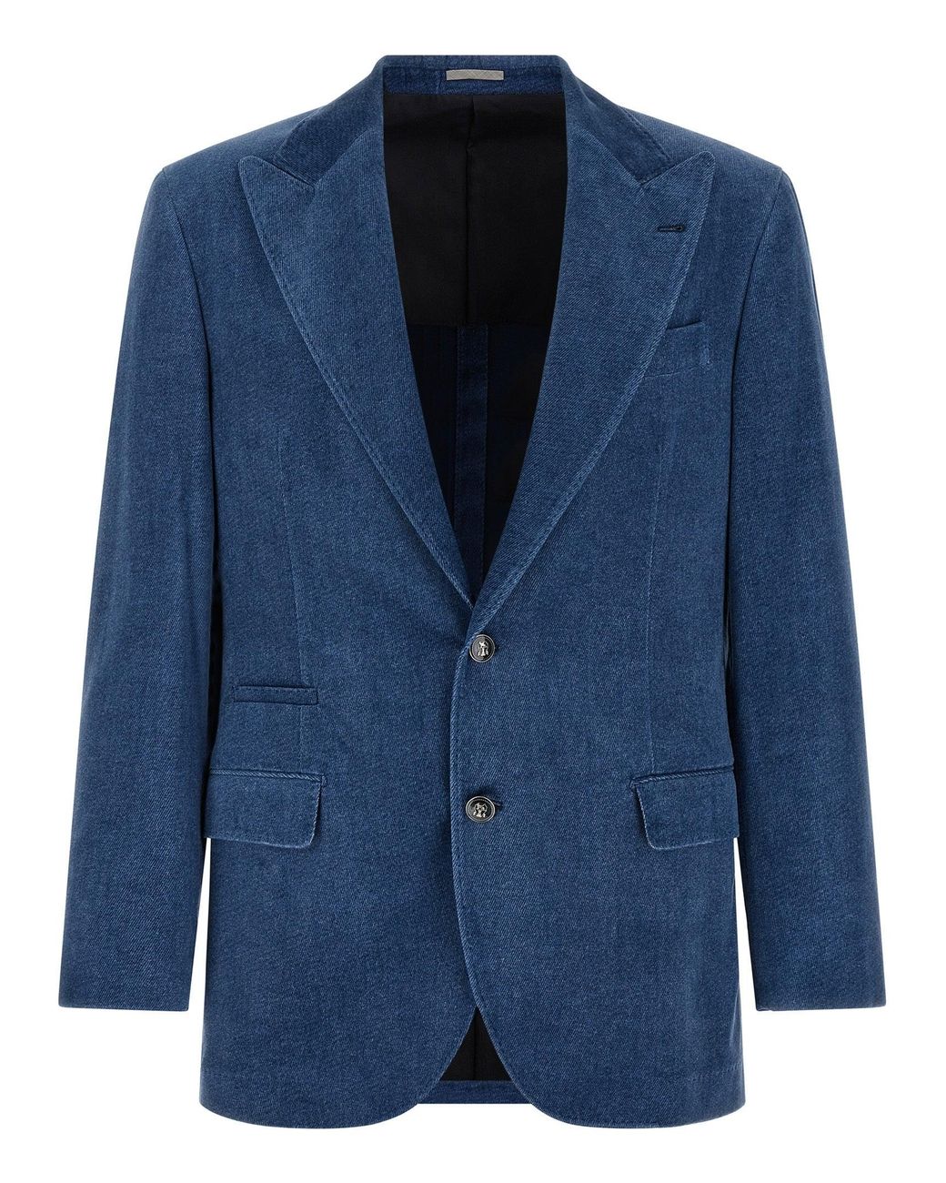 Brunello Cucinelli Blue 'Tailor' Blazer for men
