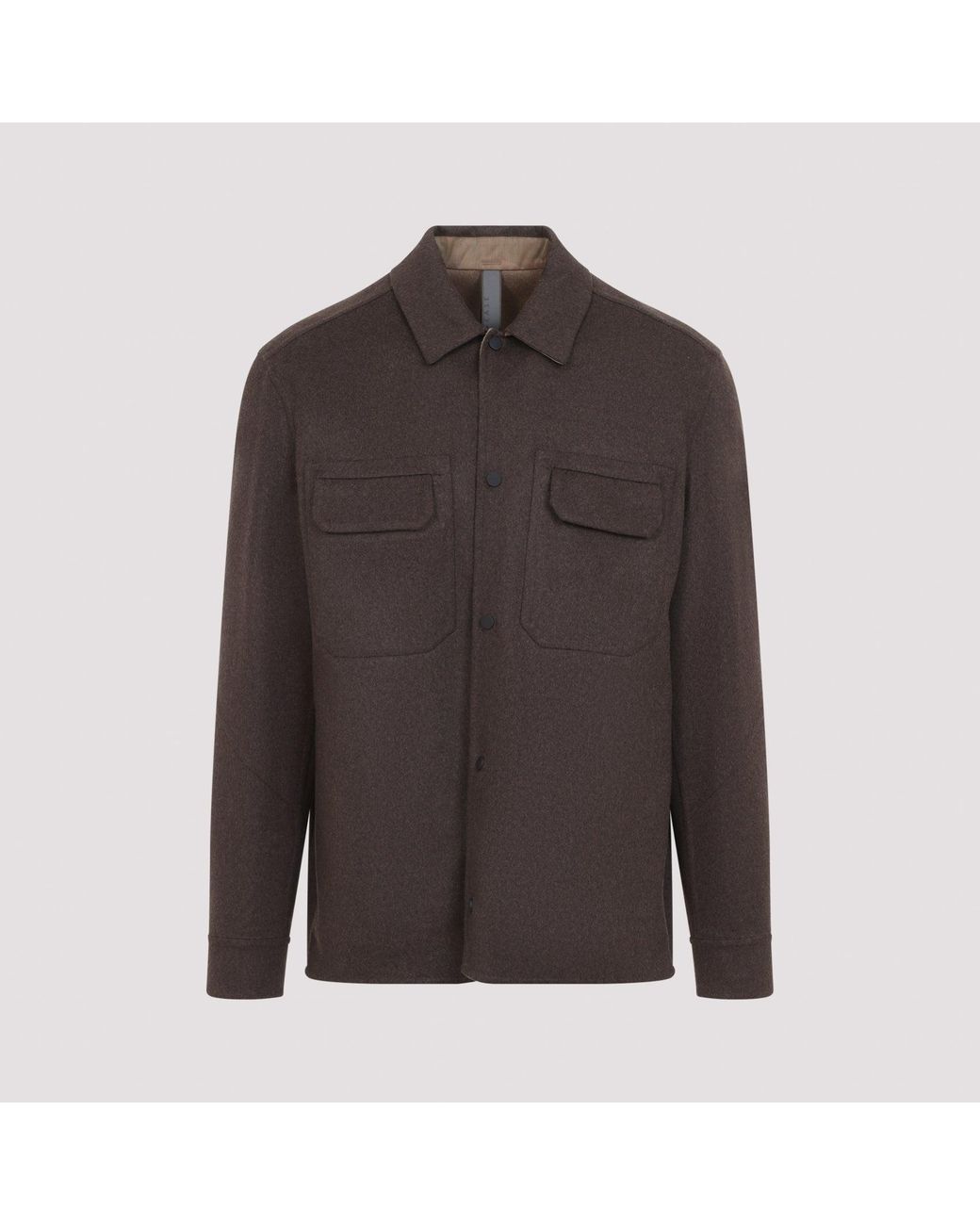 Sease Brown Overshirt Jacket for men
