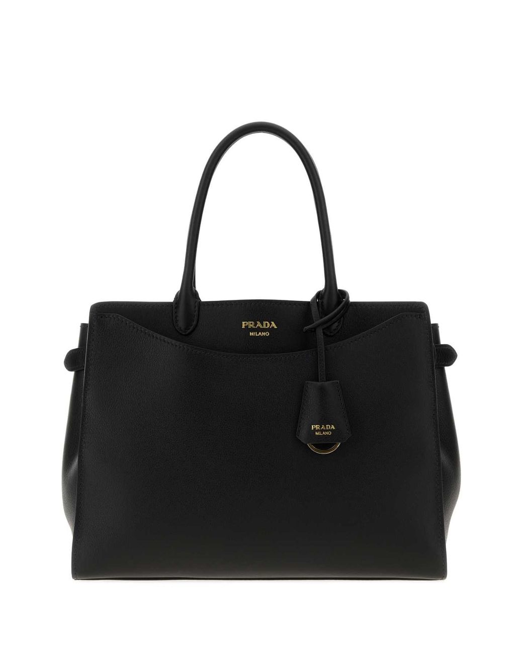 Prada Black Leather Handbag