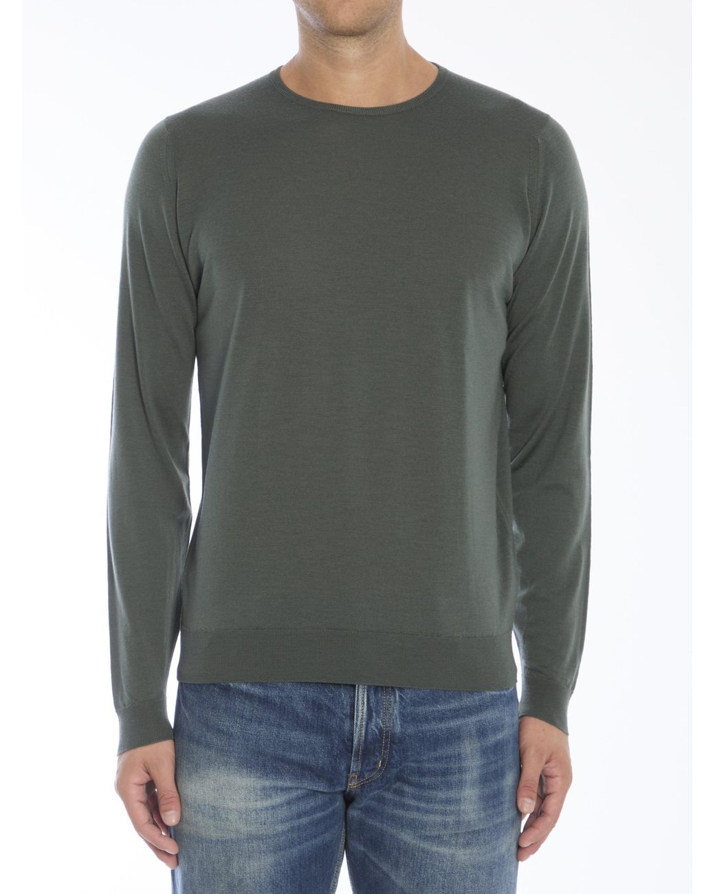 John Smedley Gray Lundy Pullover