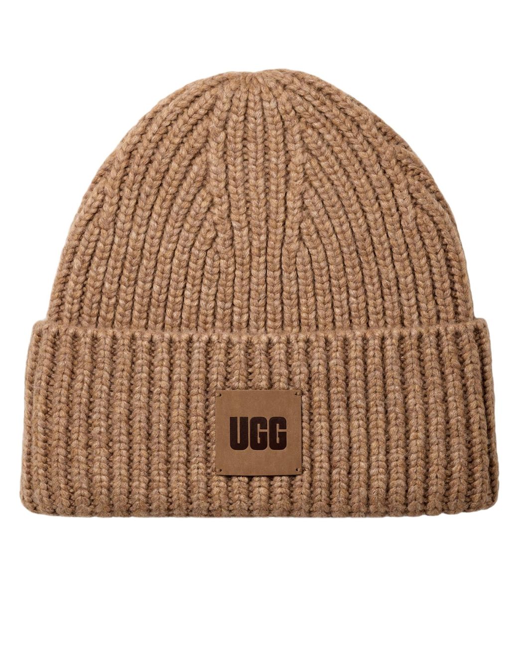 Berretto Chunky Rib di Ugg in Brown da Uomo