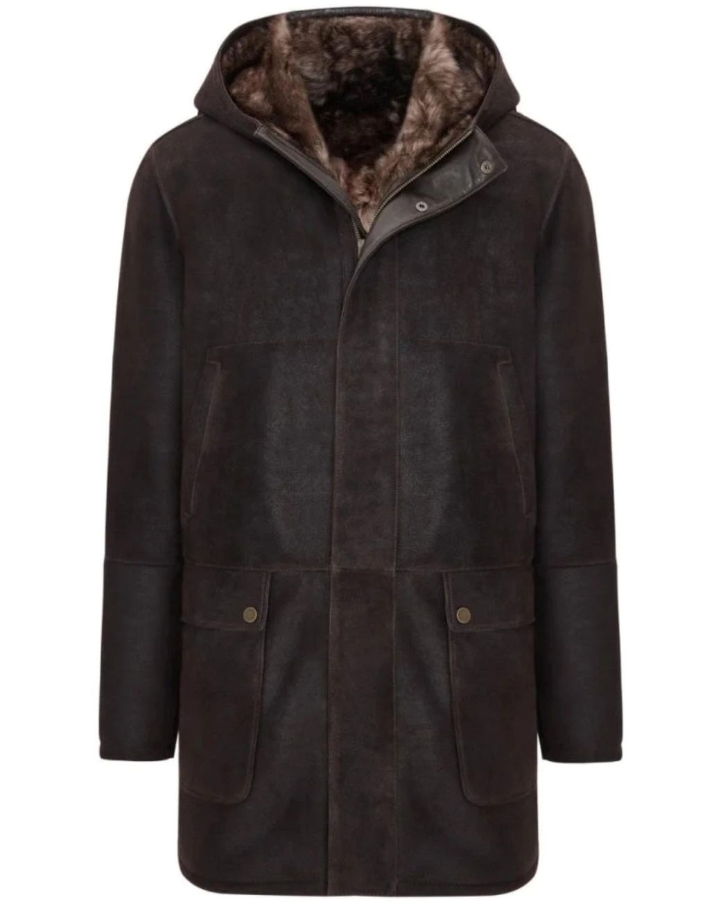 Cappotto di Bigardini in Black da Uomo