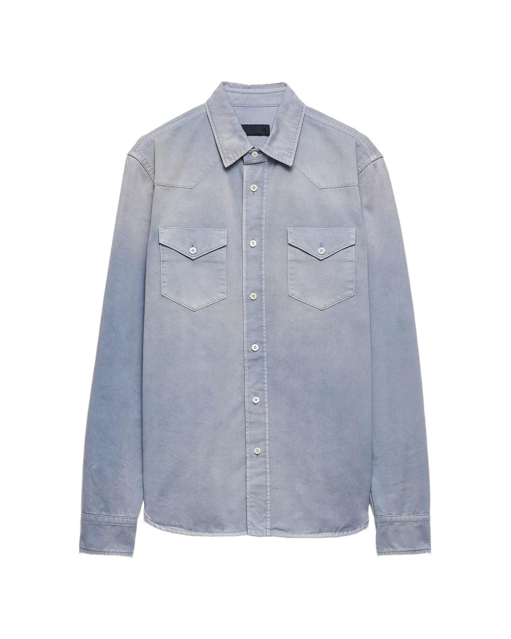 Camicia di Prada in Blue da Uomo