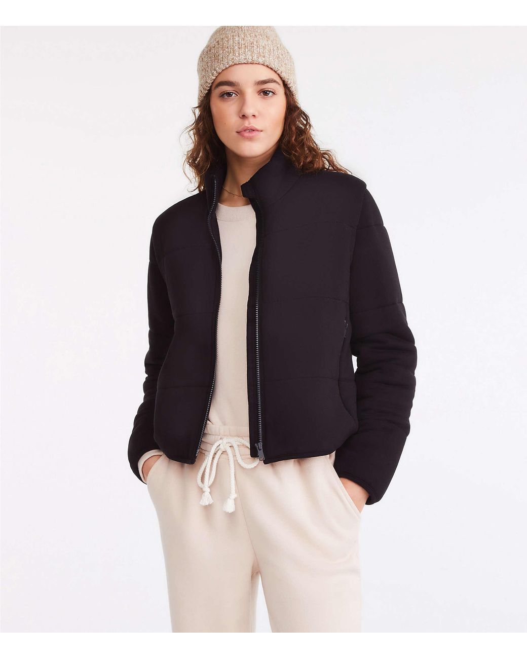 Grey Signaturesoft Plush Puffer Jacket 