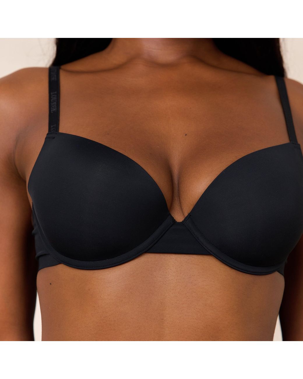 Lounge Black Invisible Form T-Shirt Bra
