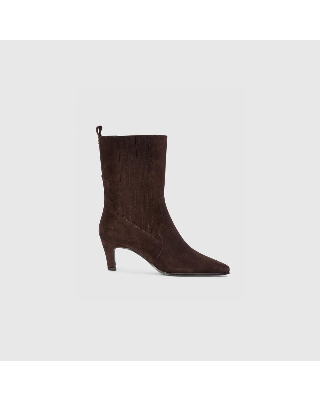 Lounge Brown Heather Ankle Boots