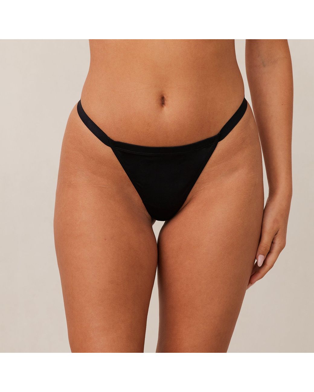 Basic G-Strings (Pack De 3) Lounge en coloris Black