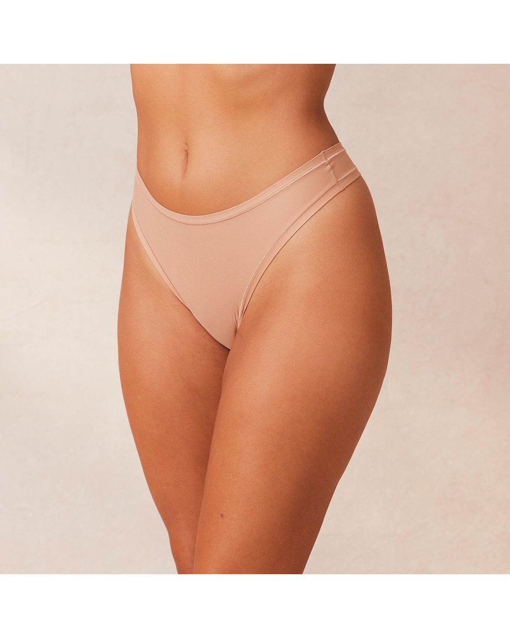 Lounge Nude String (3-Pack) in het Black