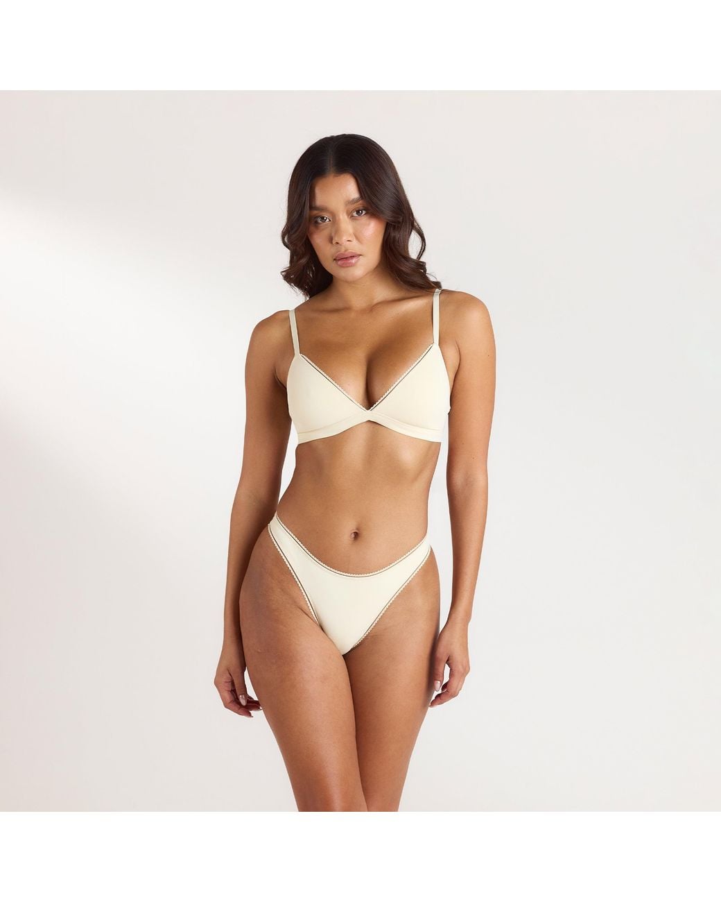 Lounge Multicolor Comfort Triangle Bralette