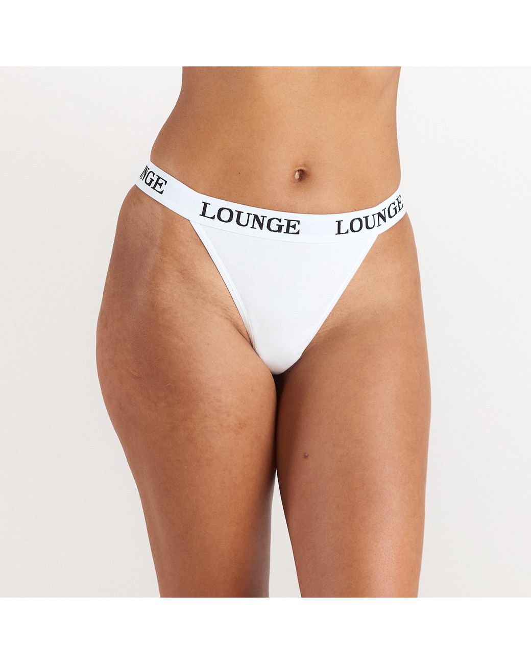 Lounge Bamboo Triangle String in het White